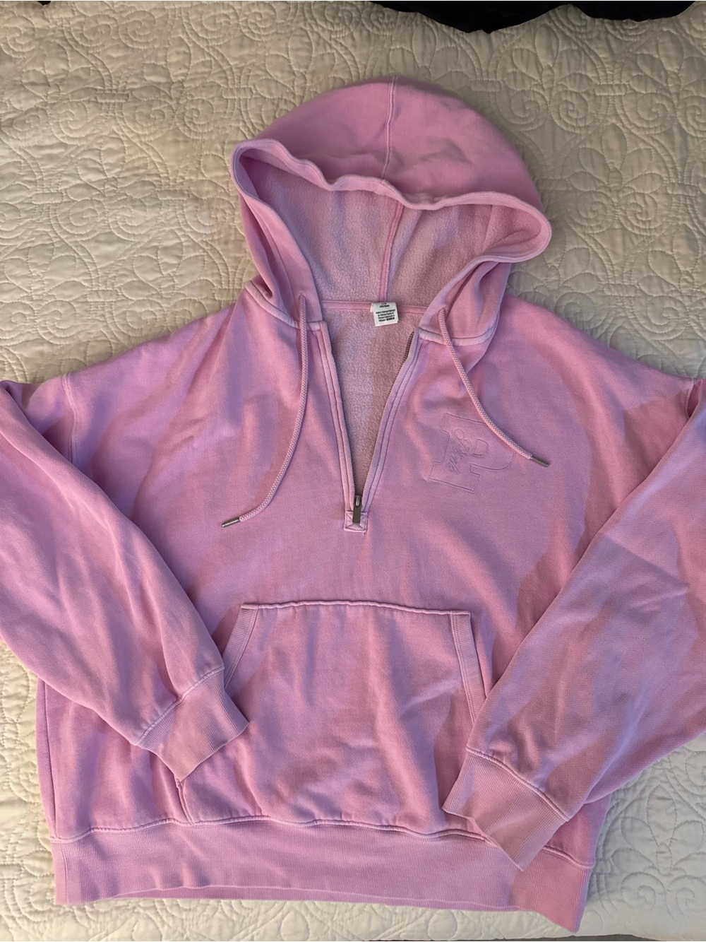 Victoria’s Secret pink quarter zip hoodie